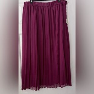 Spartina 449 Berry pleated Skirt